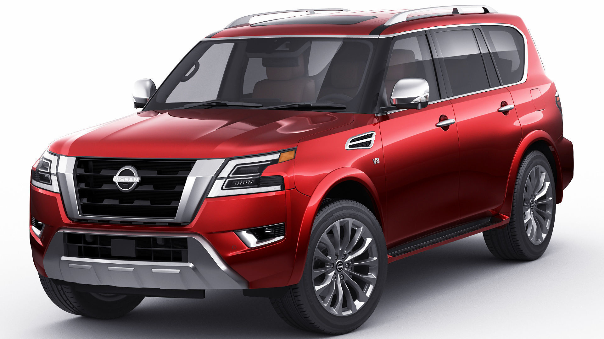 Nissan Armada 2021 3D model_1