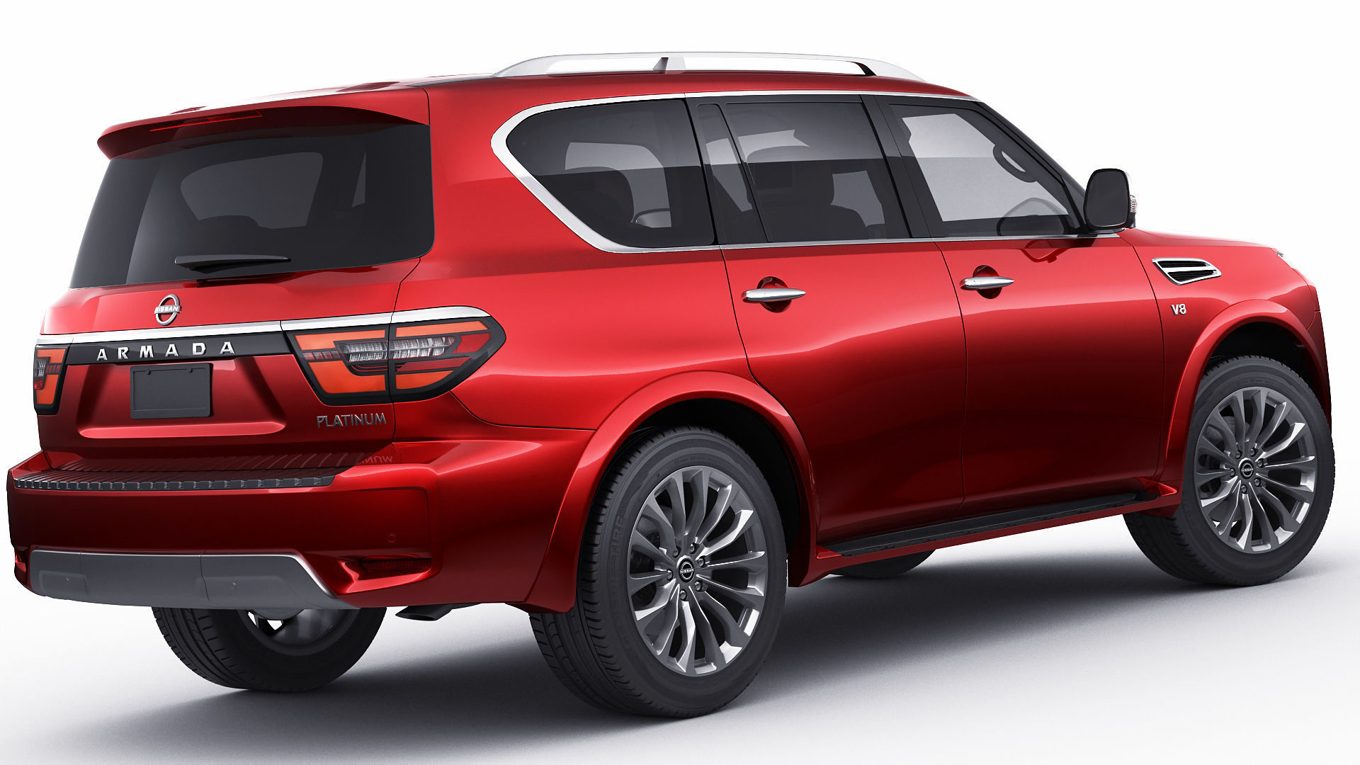 Nissan Armada 2021 3D model_11