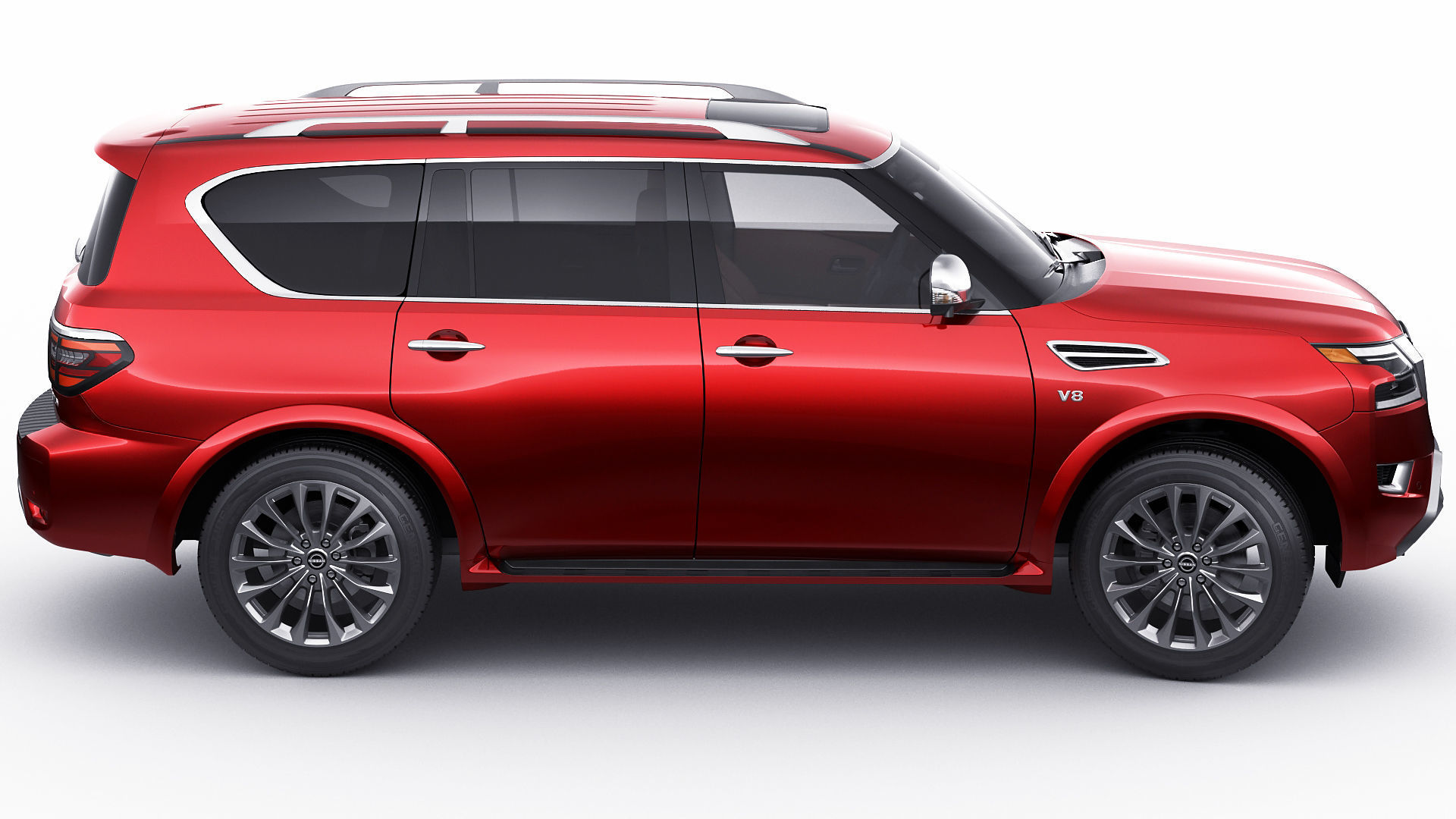 Nissan Armada 2021 3D model_3
