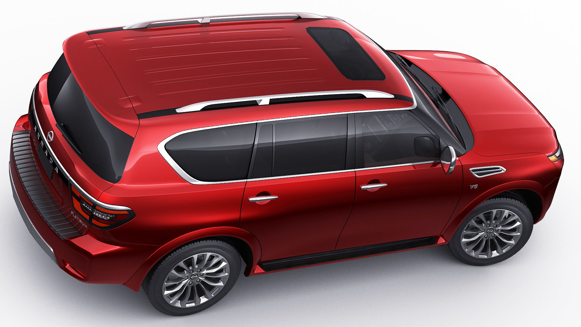 Nissan Armada 2021 3D model_9