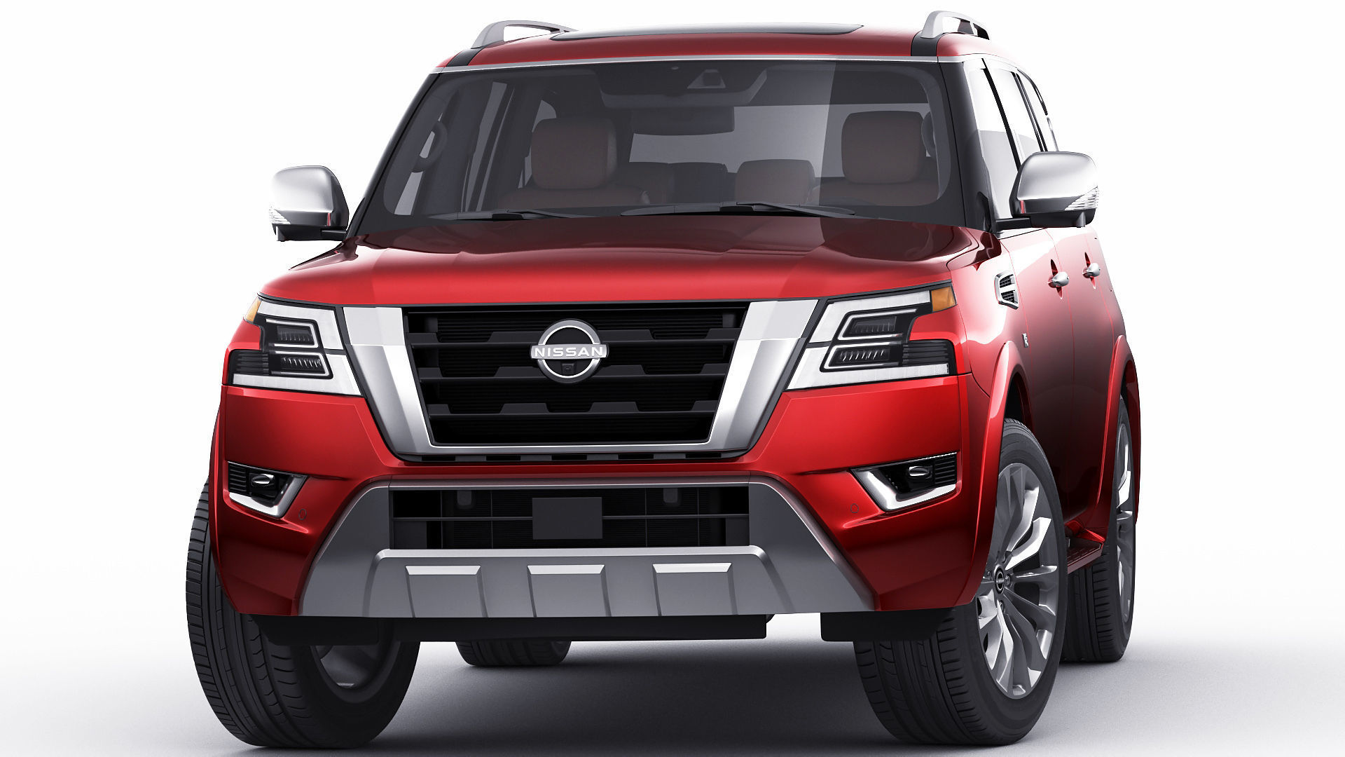 Nissan Armada 2021 3D model_14