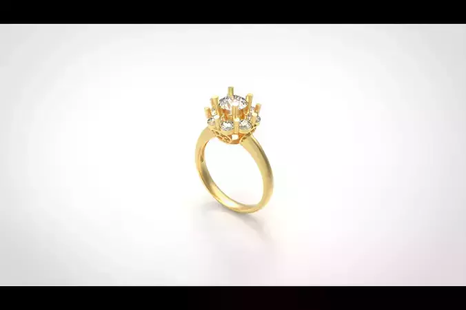 Model 289 Solitaire Ring 6 Half US Size 