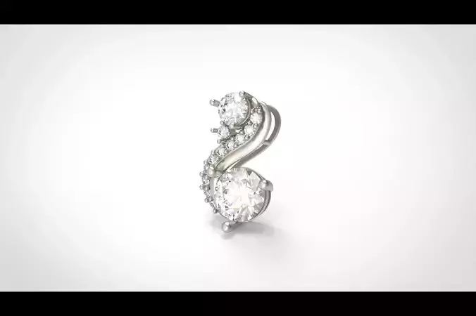 Model 293 Diamond Pendant 