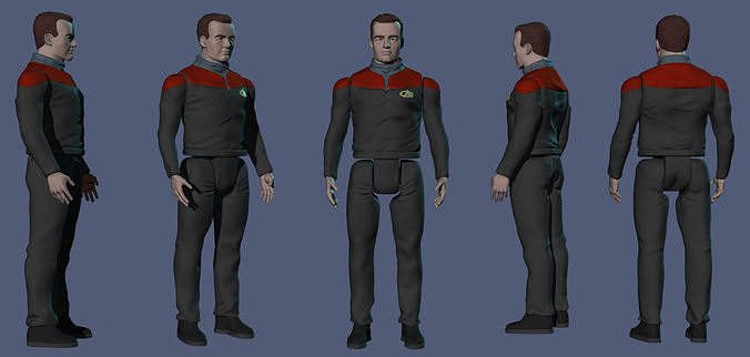 Q Star trek  3D print model