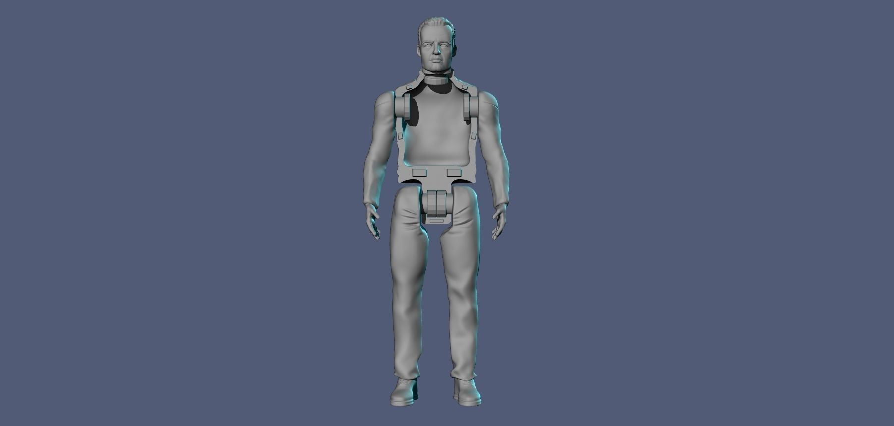 Q Star trek  3D print model_3