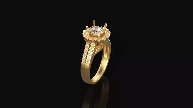 Model 298 Solitaire Ring 6 Half US Size 