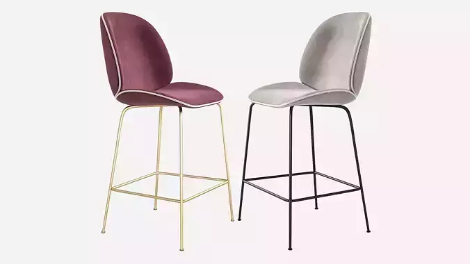 Beetle GUBI Stool Counter Chair