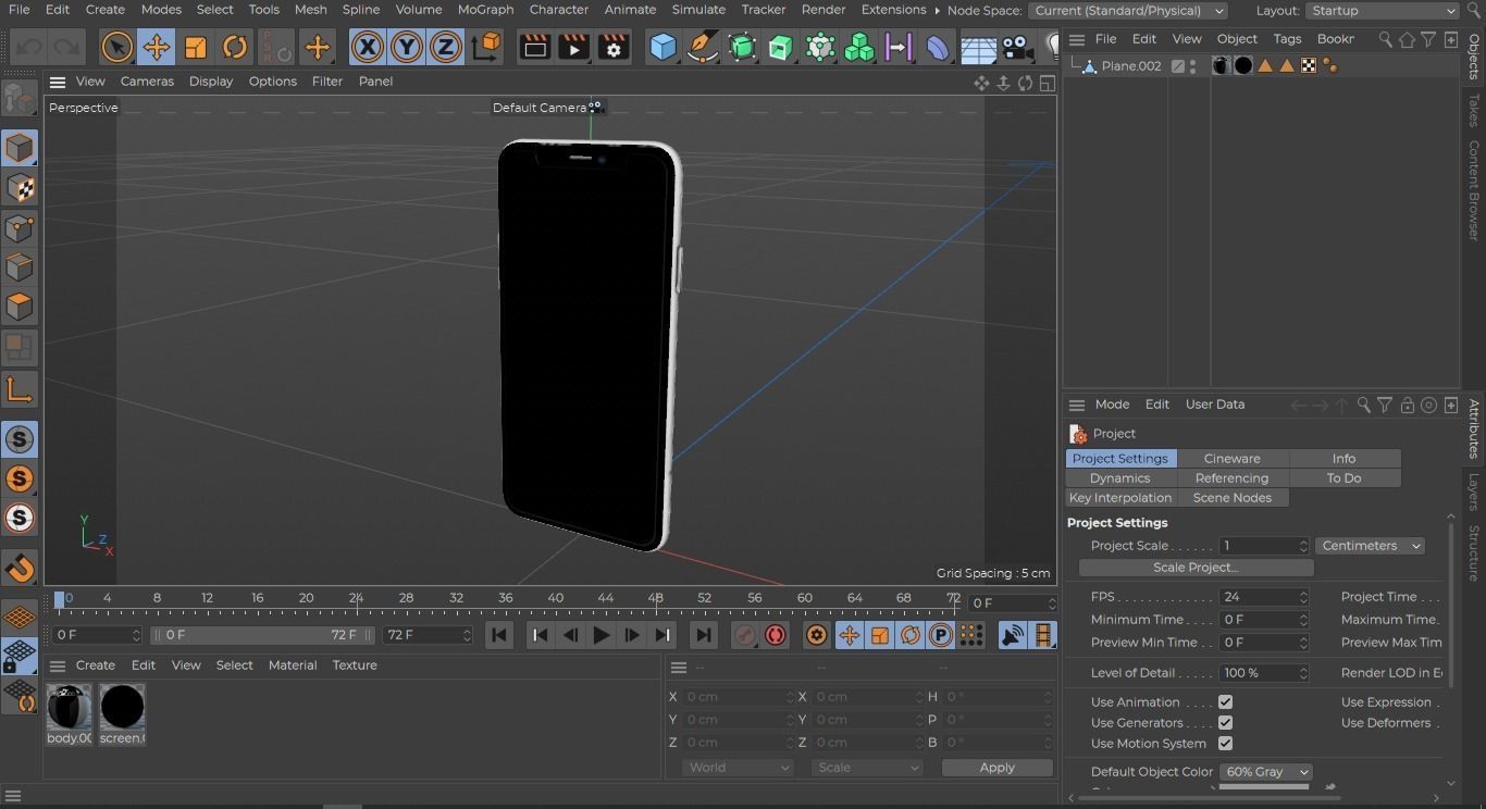 2020 Apple Iphone 11 pro max Low-poly 3D model_14