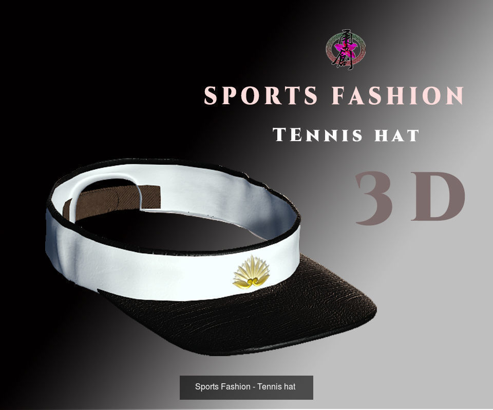 Fashion Hats World 3D Model Collection_2
