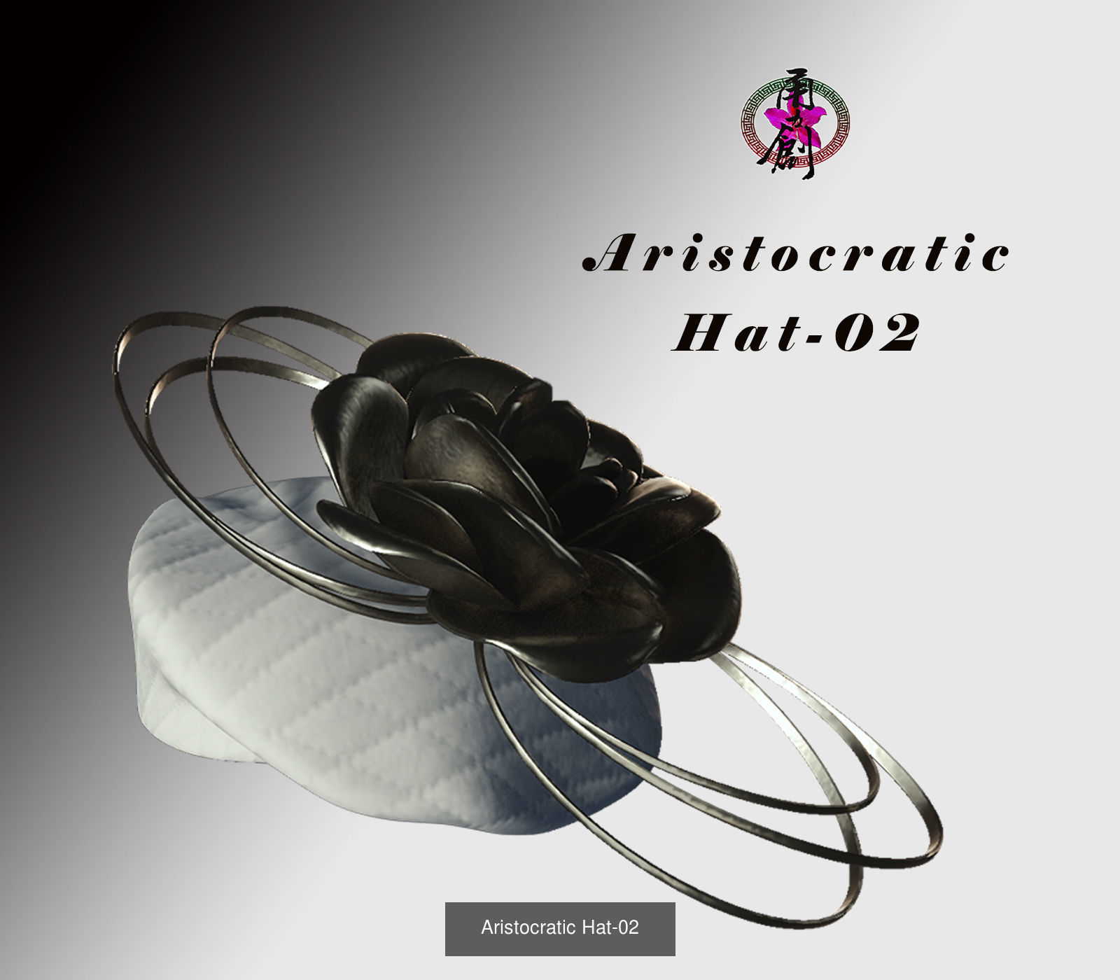 Fashion Hats World 3D Model Collection_7