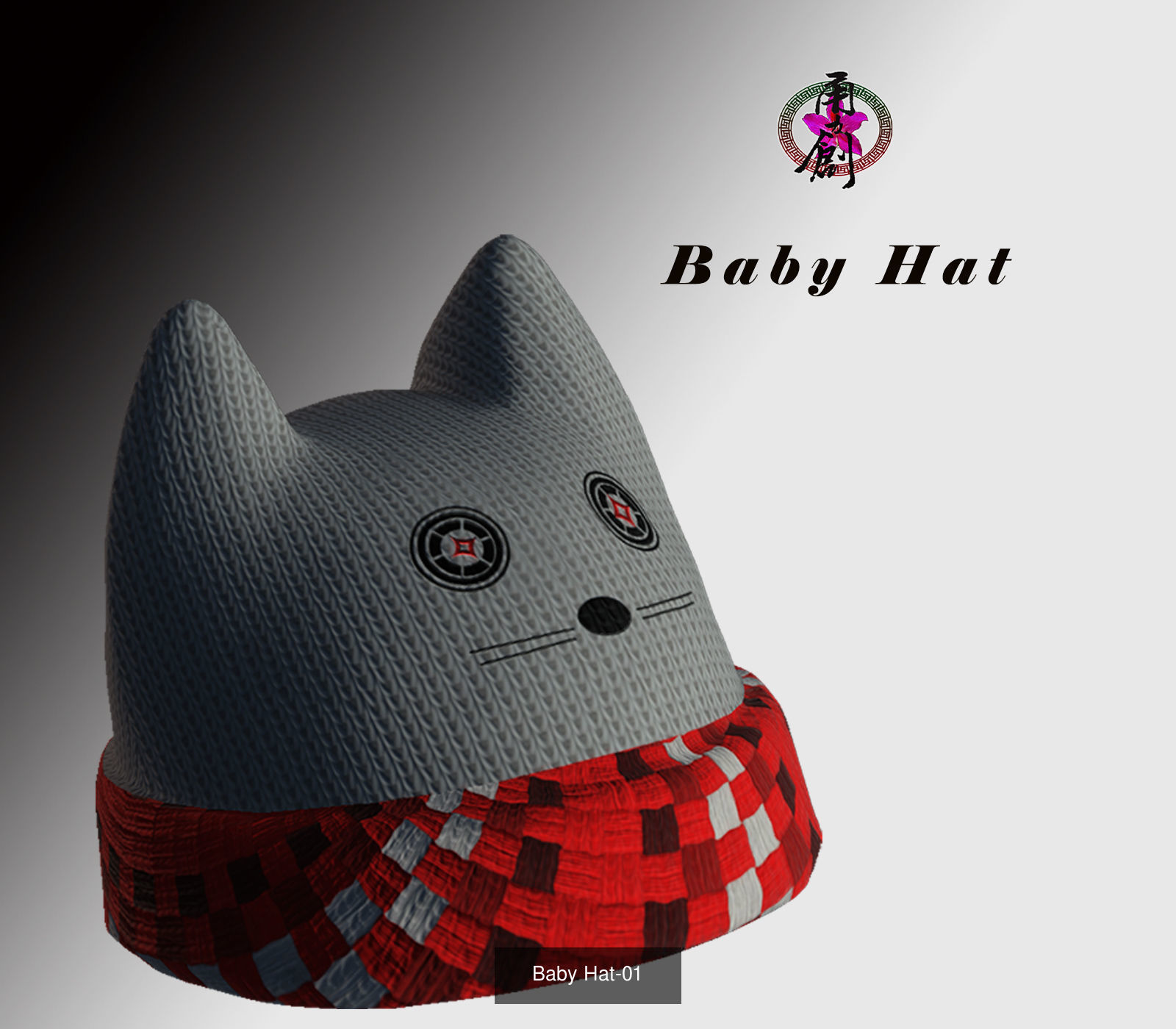 Fashion Hats World 3D Model Collection_10
