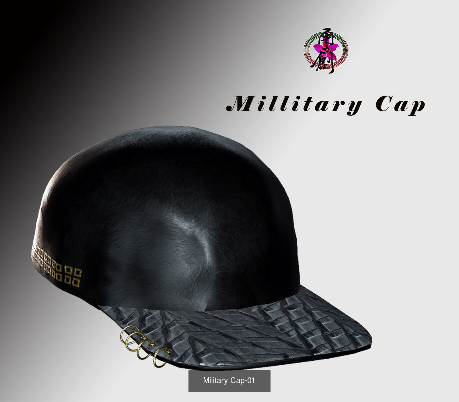 Fashion Hats World 3D Model Collection_13