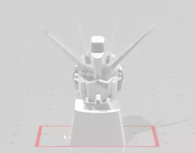 3D Printed KEYCAP GUNDAM