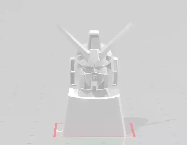 3D Printed KEYCAP GUNDAM RX 3D print model