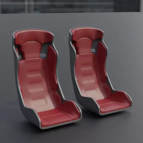 SPORTS SEAT 27F-1 3D print model_0
