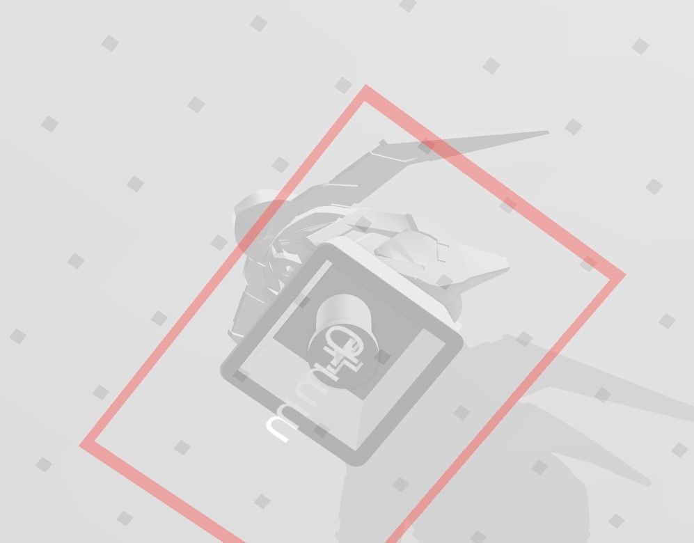 3D Printed KEYCAP 6 in 1 GUNDAM 3D print model_23