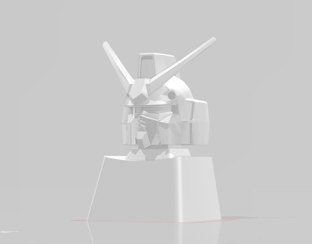3D Printed KEYCAP 6 in 1 GUNDAM 3D print model_68
