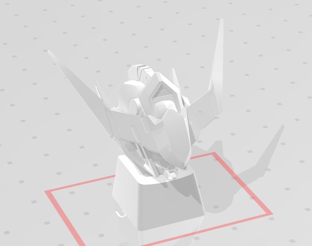 3D Printed KEYCAP 6 in 1 GUNDAM 3D print model_22