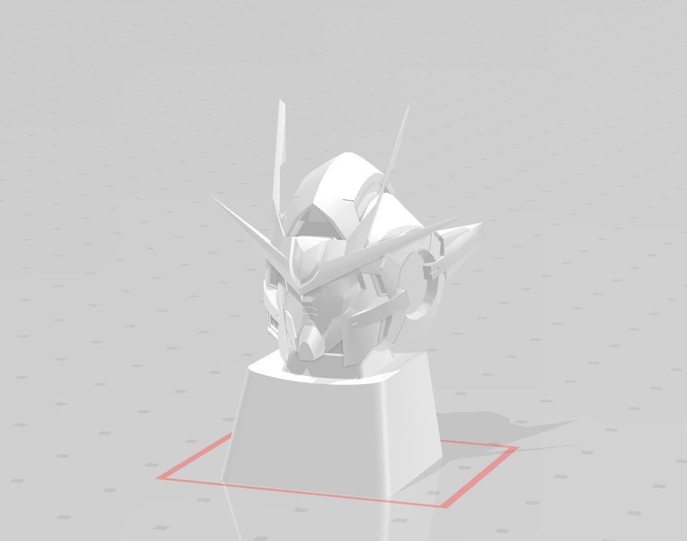 3D Printed KEYCAP 6 in 1 GUNDAM 3D print model_28