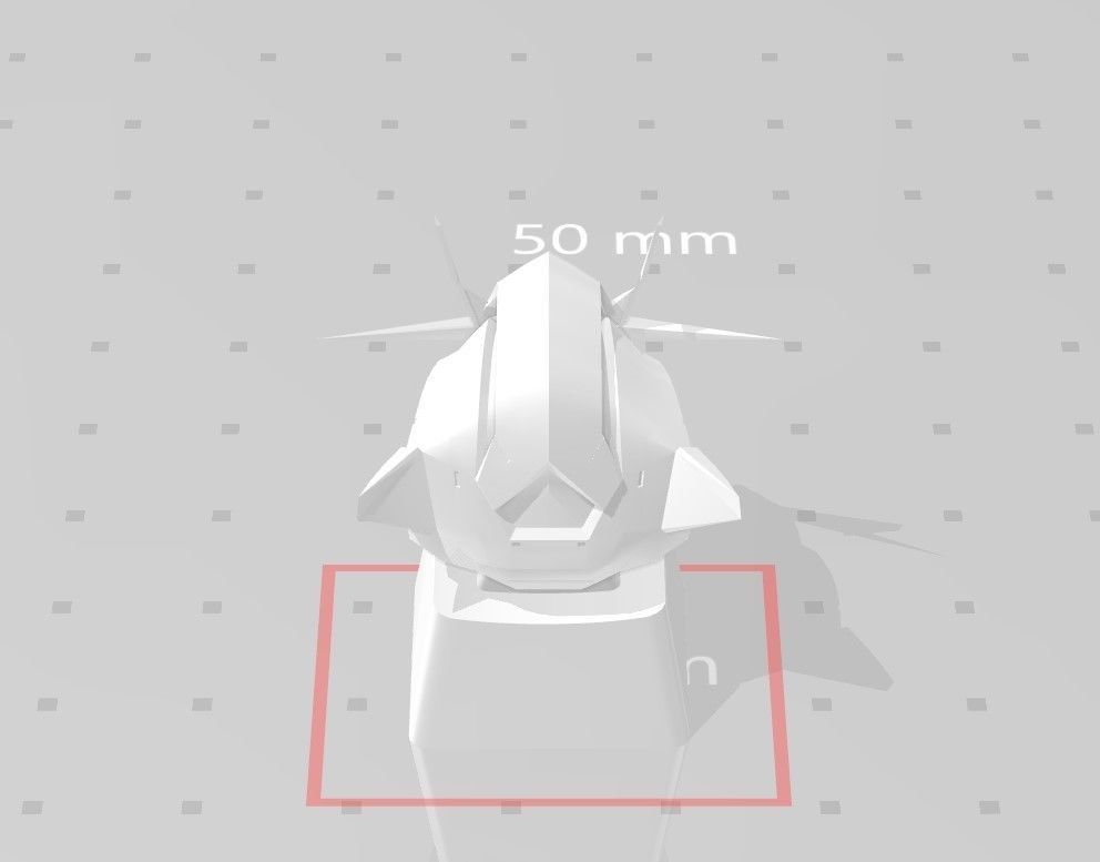3D Printed KEYCAP 6 in 1 GUNDAM 3D print model_32
