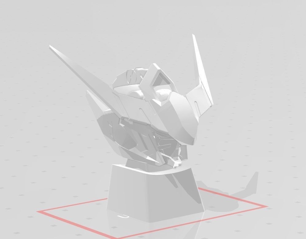 3D Printed KEYCAP 6 in 1 GUNDAM 3D print model_15