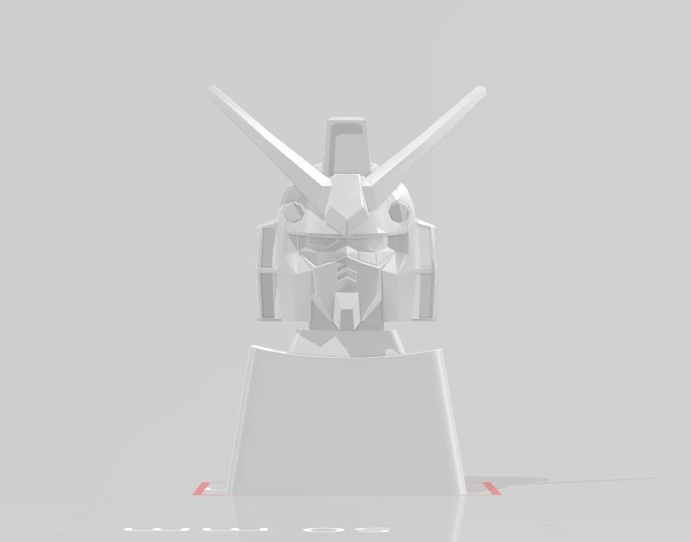 3D Printed KEYCAP 6 in 1 GUNDAM 3D print model_59
