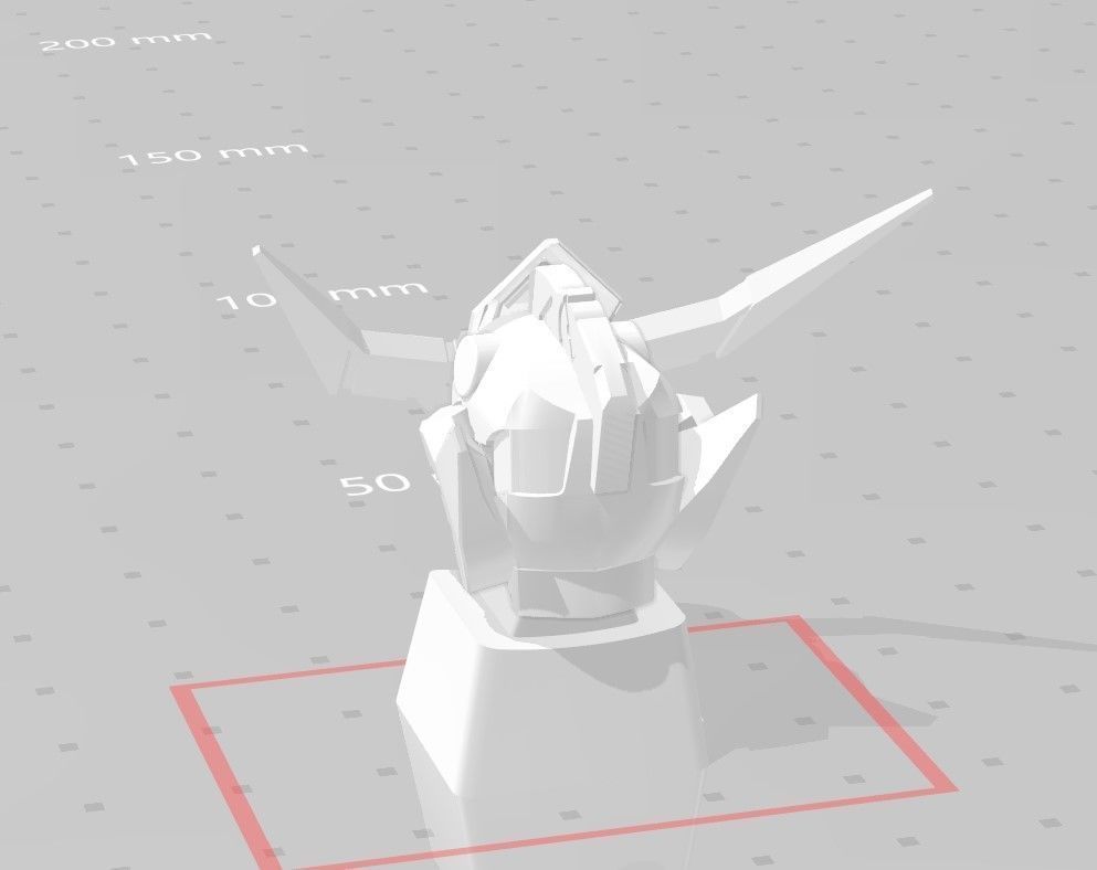 3D Printed KEYCAP 6 in 1 GUNDAM 3D print model_21