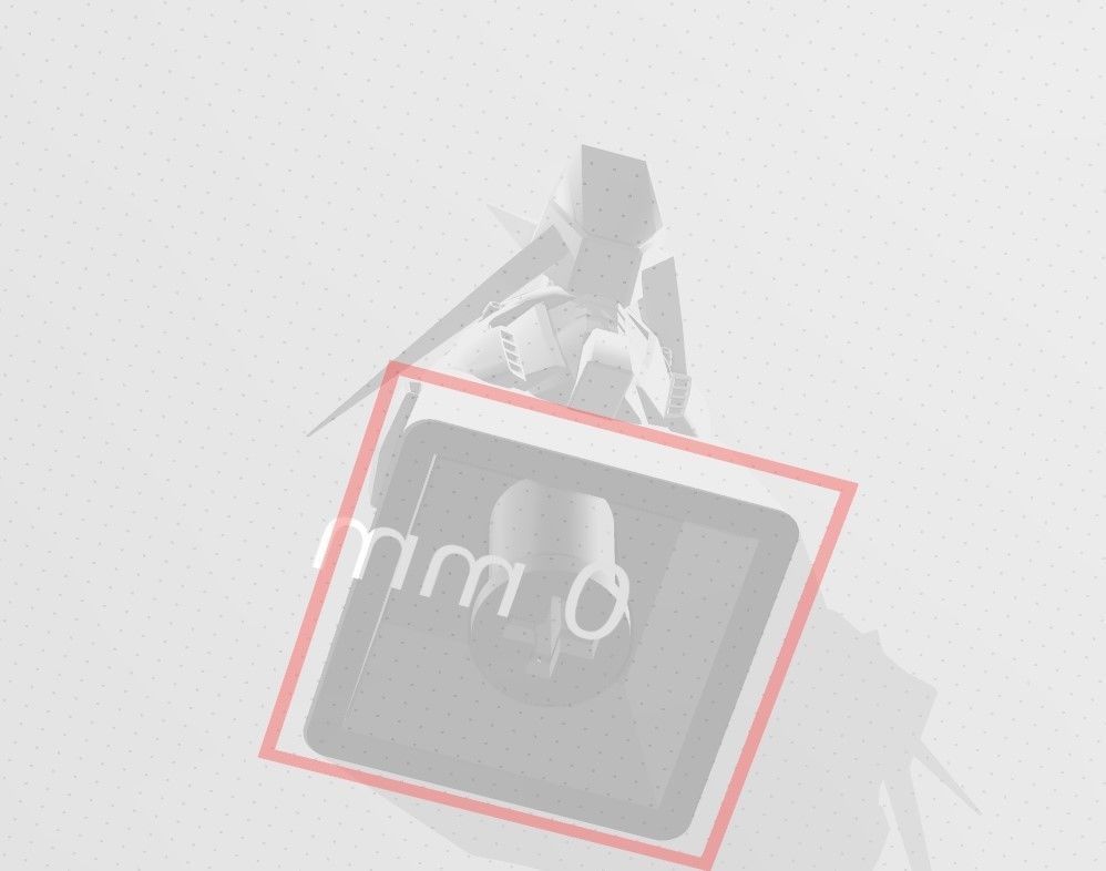 3D Printed KEYCAP 6 in 1 GUNDAM 3D print model_49