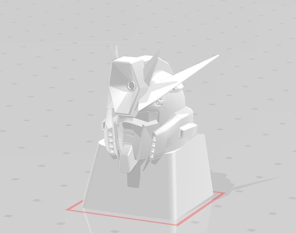 3D Printed KEYCAP 6 in 1 GUNDAM 3D print model_52