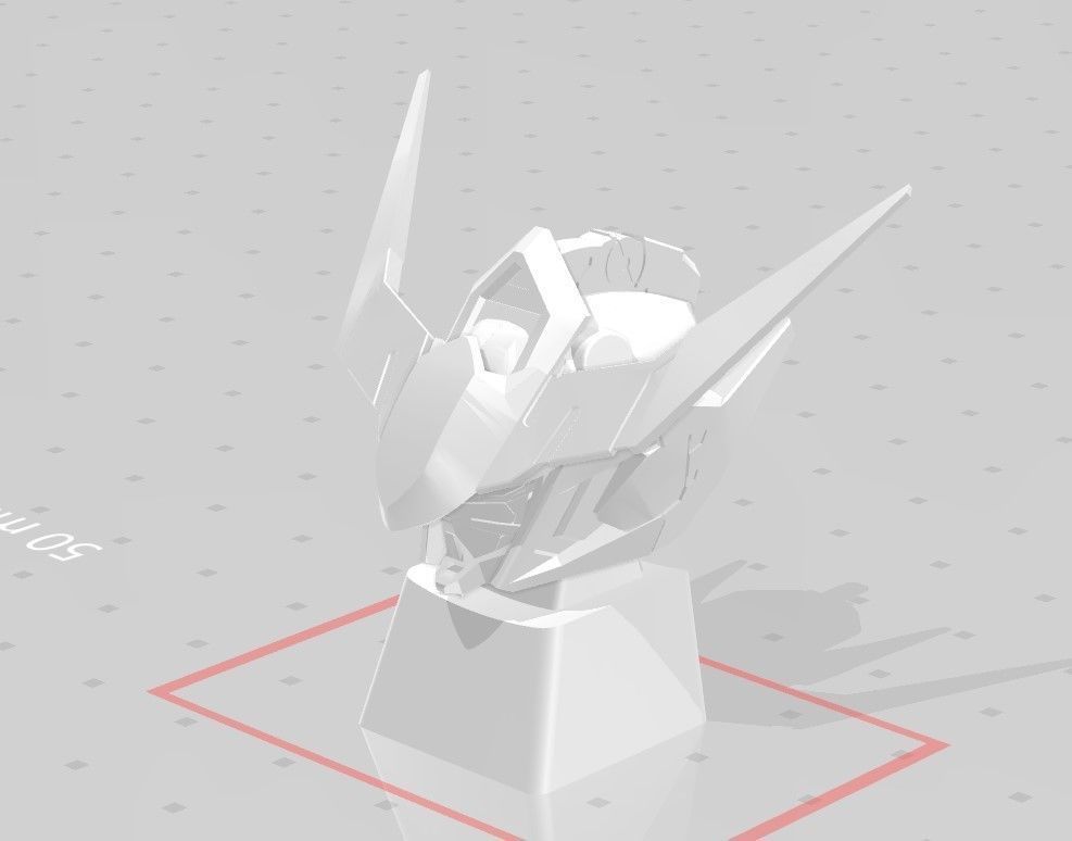 3D Printed KEYCAP 6 in 1 GUNDAM 3D print model_24