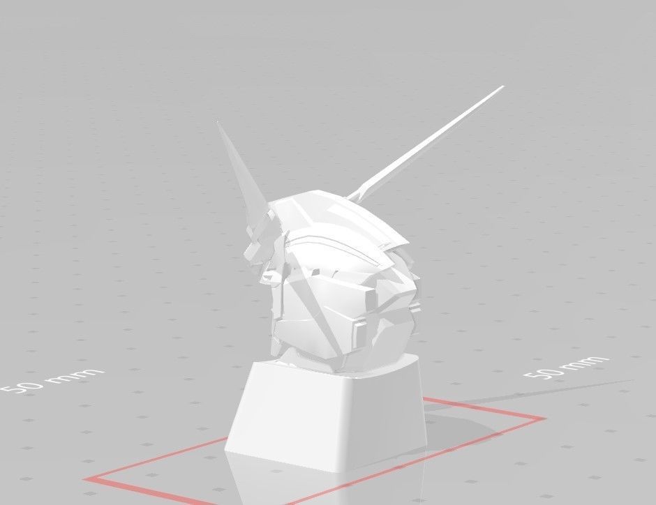 3D Printed KEYCAP 6 in 1 GUNDAM 3D print model_9