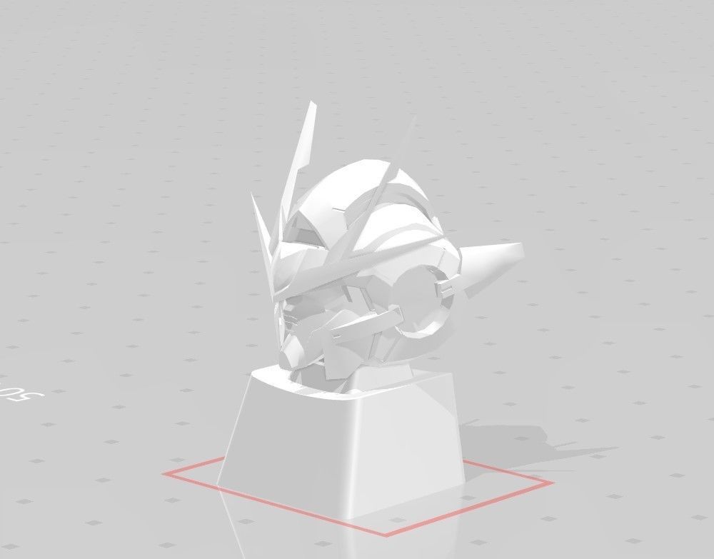 3D Printed KEYCAP 6 in 1 GUNDAM 3D print model_29