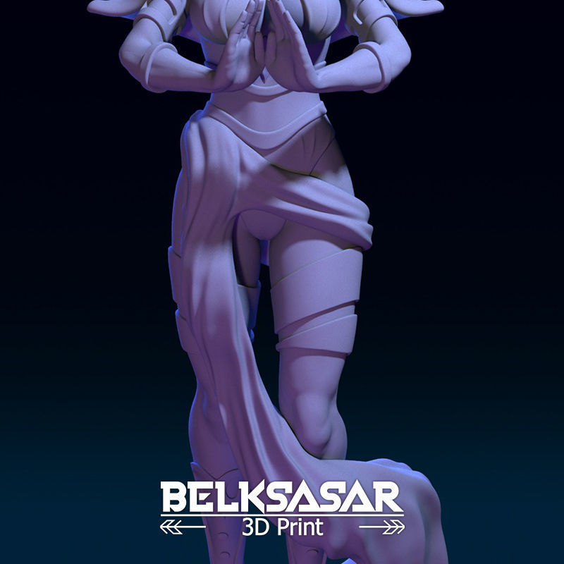Sacred Oracle Normal and Nude 3D print model_20