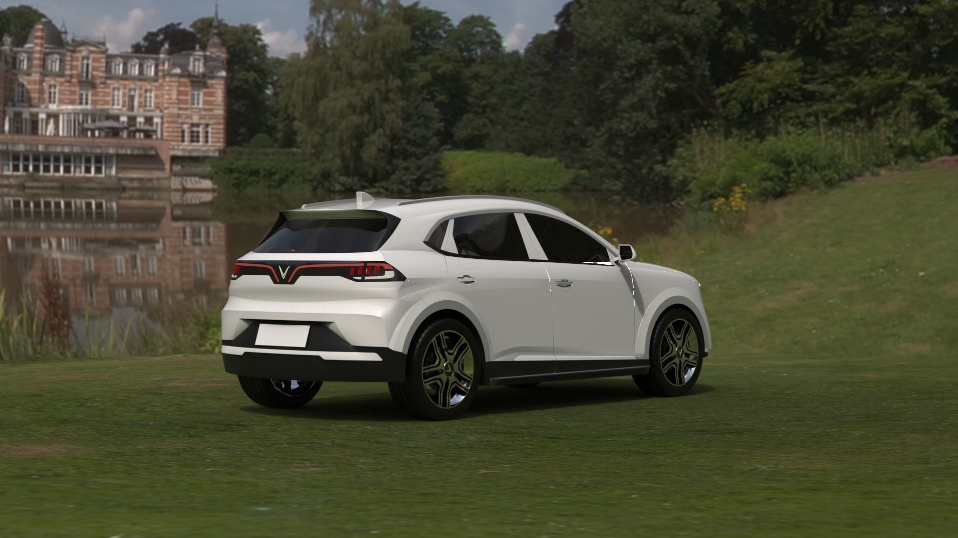 Vinfast VF8 3D model_5