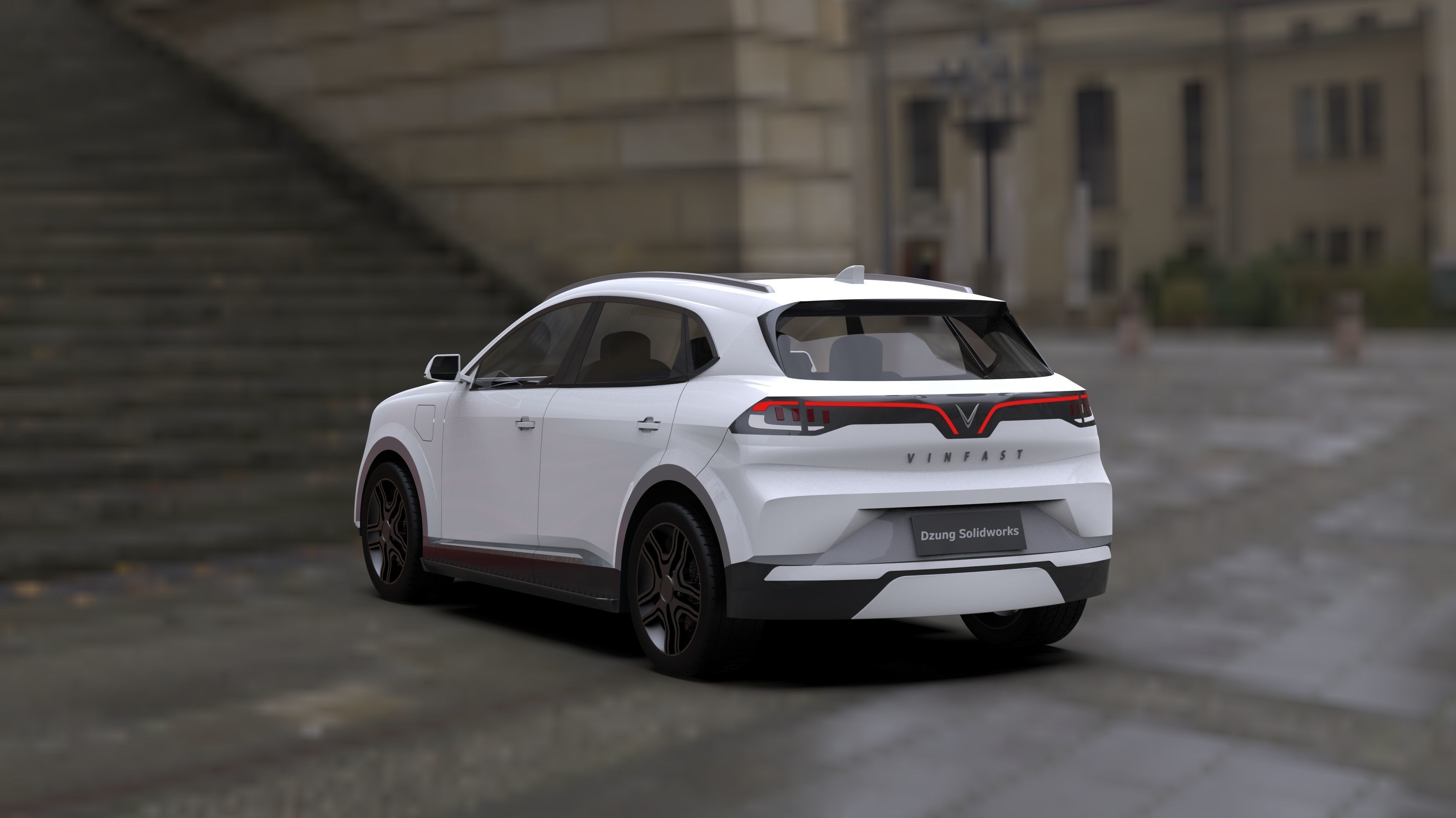 Vinfast VF8 3D model_4