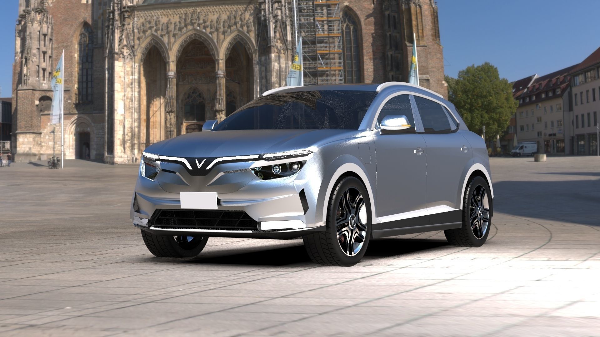 Vinfast VF8 3D model_2