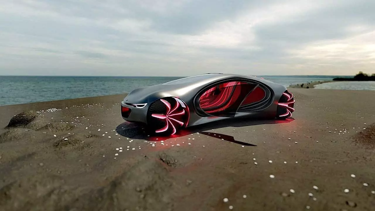 MERCEDES NEW CONCEPT Free 3D model
