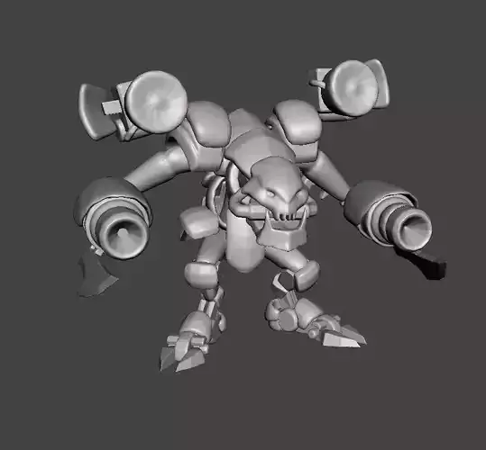 Battlecast Prime Cho gath 3D Model