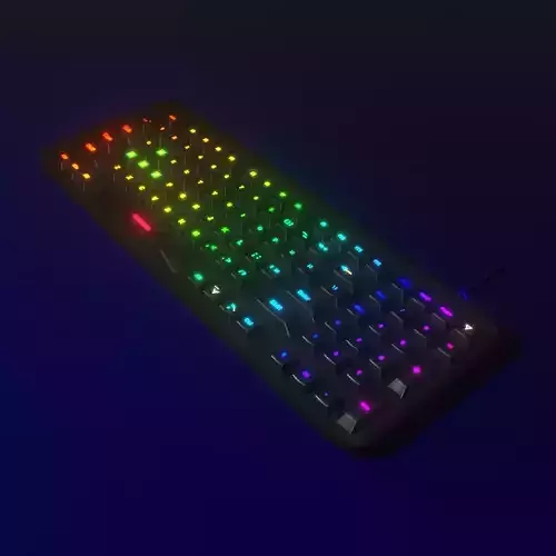 Gaming Keyboard 3D model