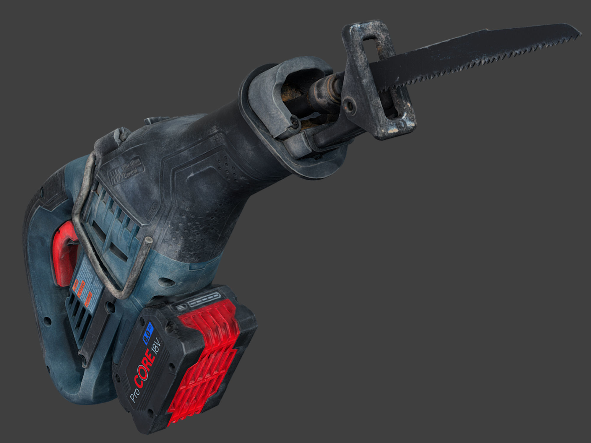 BOSCH GSA 18-V RAW Scan 3D model_5