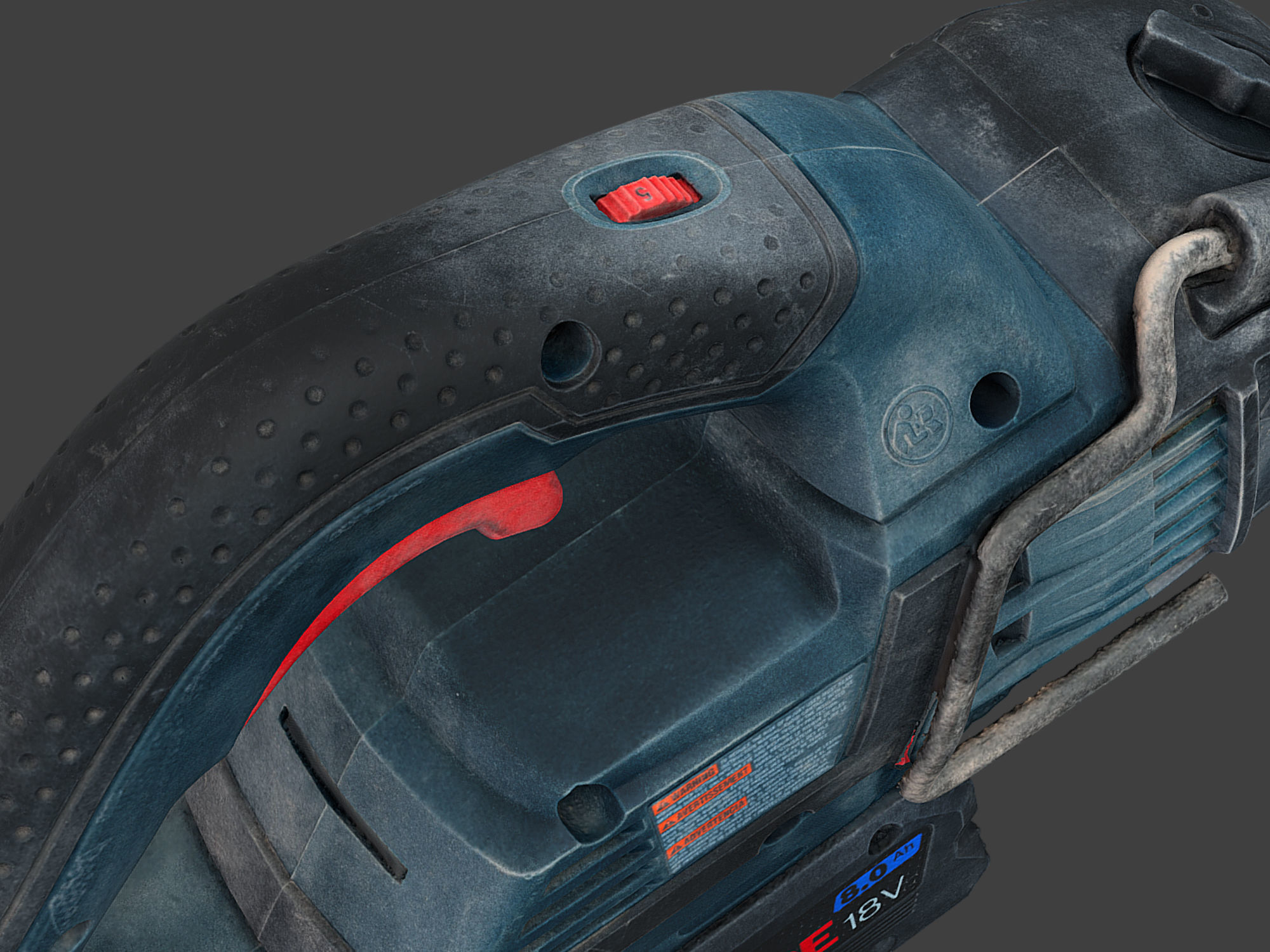 BOSCH GSA 18-V RAW Scan 3D model_10