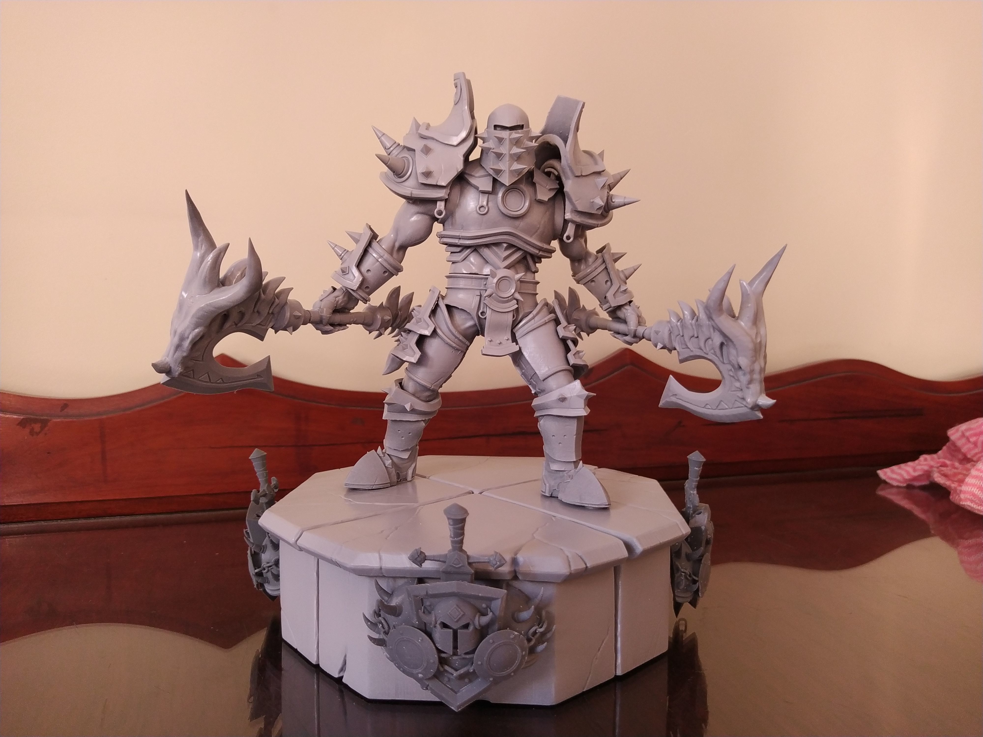 World of Warcraft- Warrior Tier 20 3D print model_4