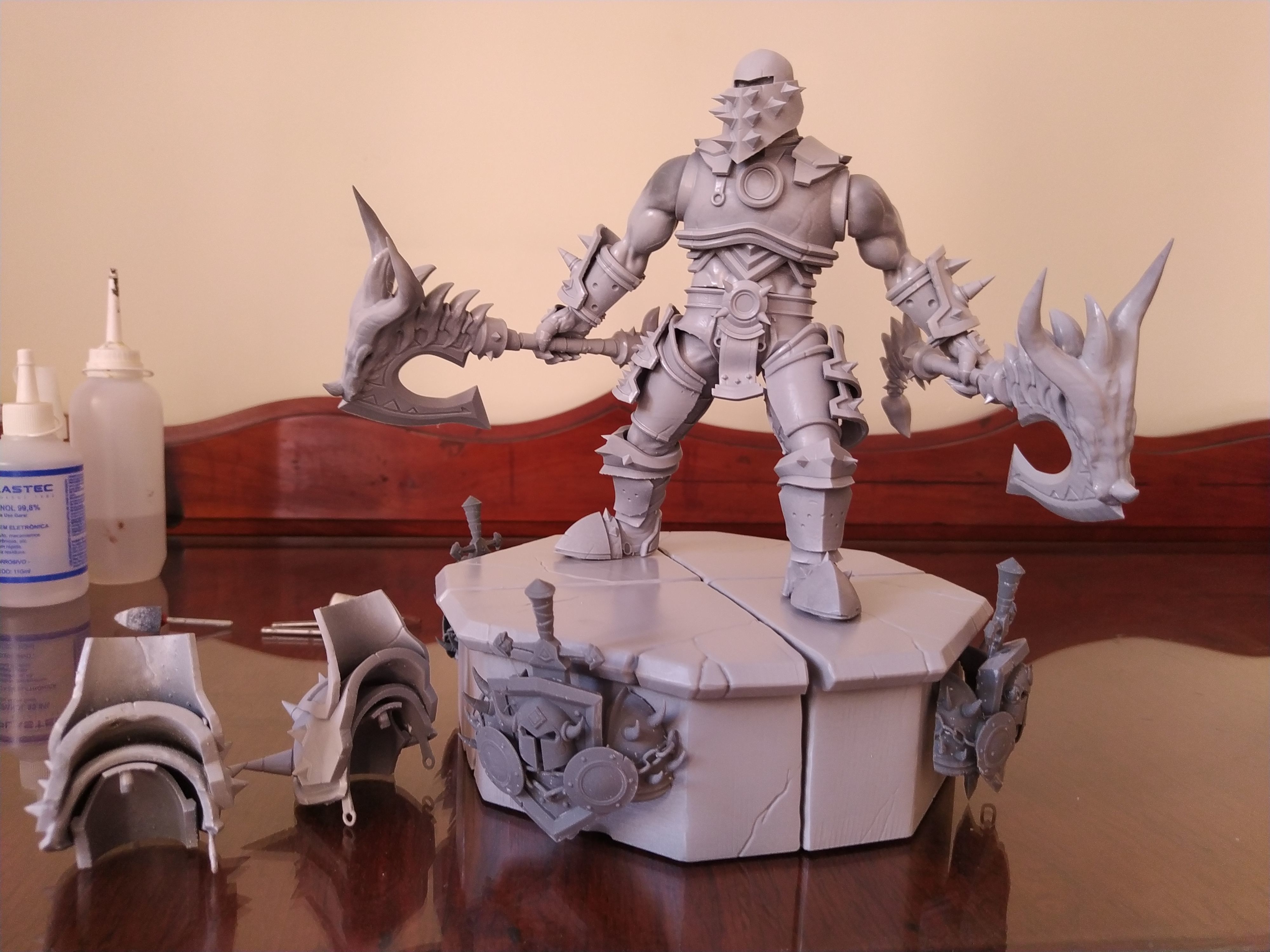 World of Warcraft- Warrior Tier 20 3D print model_2