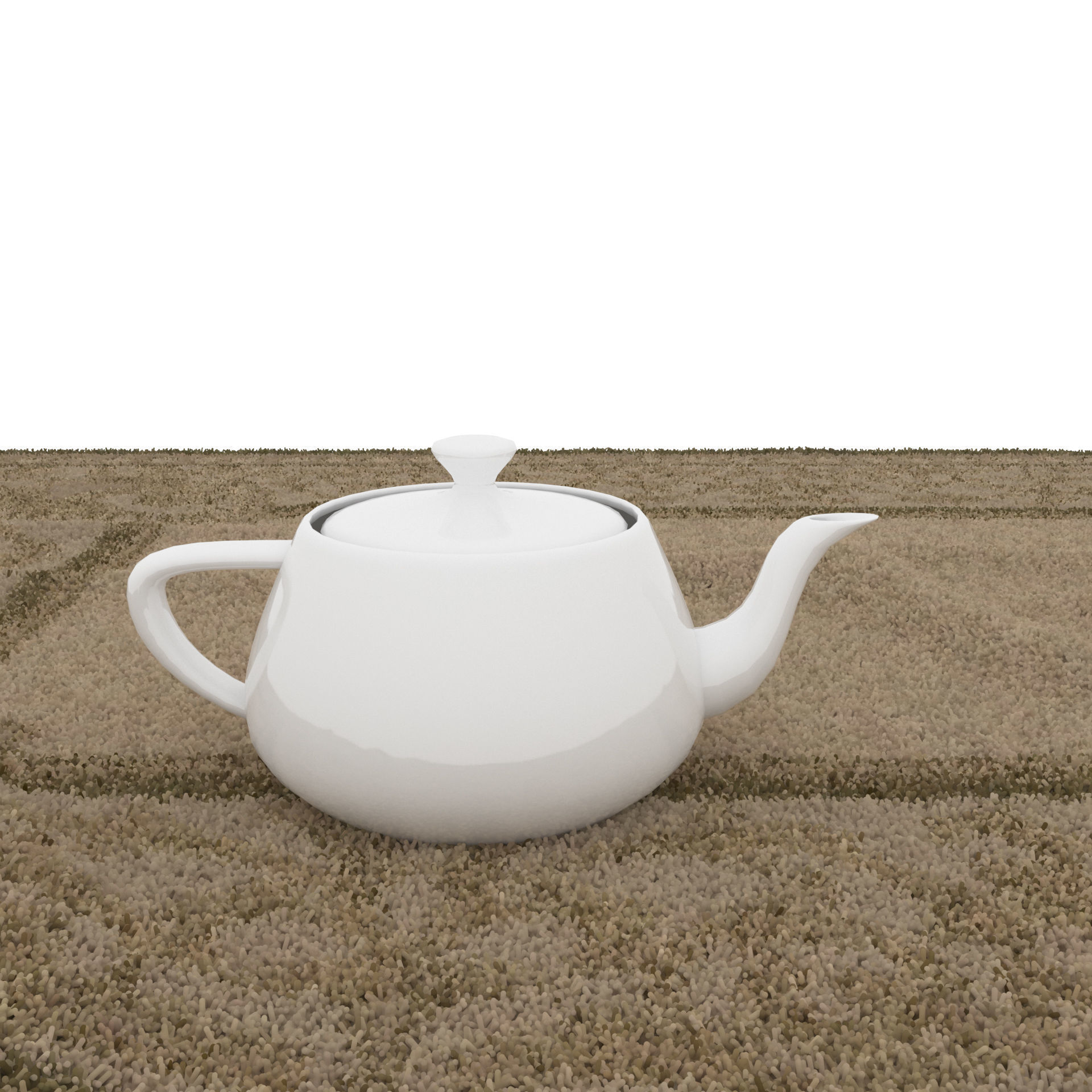 Rugs No 10 Low-poly 3D model_4