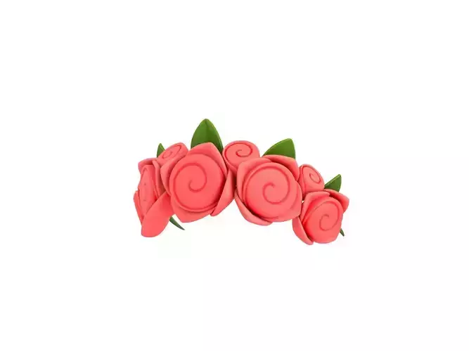 Prop005 Flower Crown 3D model