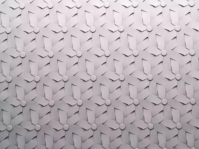 Decoration flower pattern wall