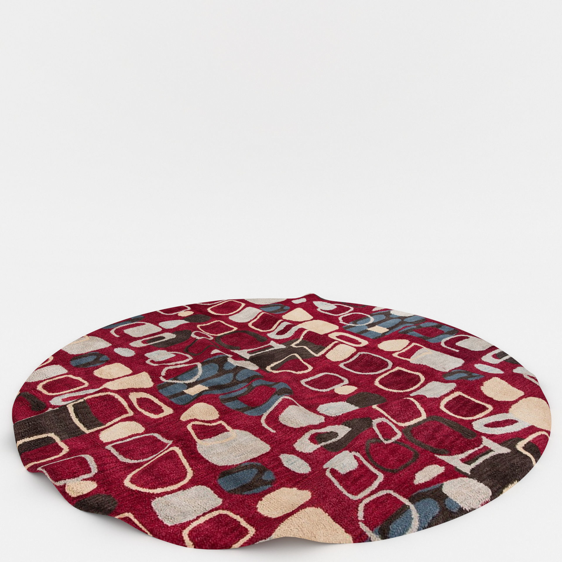 Rugs No 13 Low-poly 3D model_5