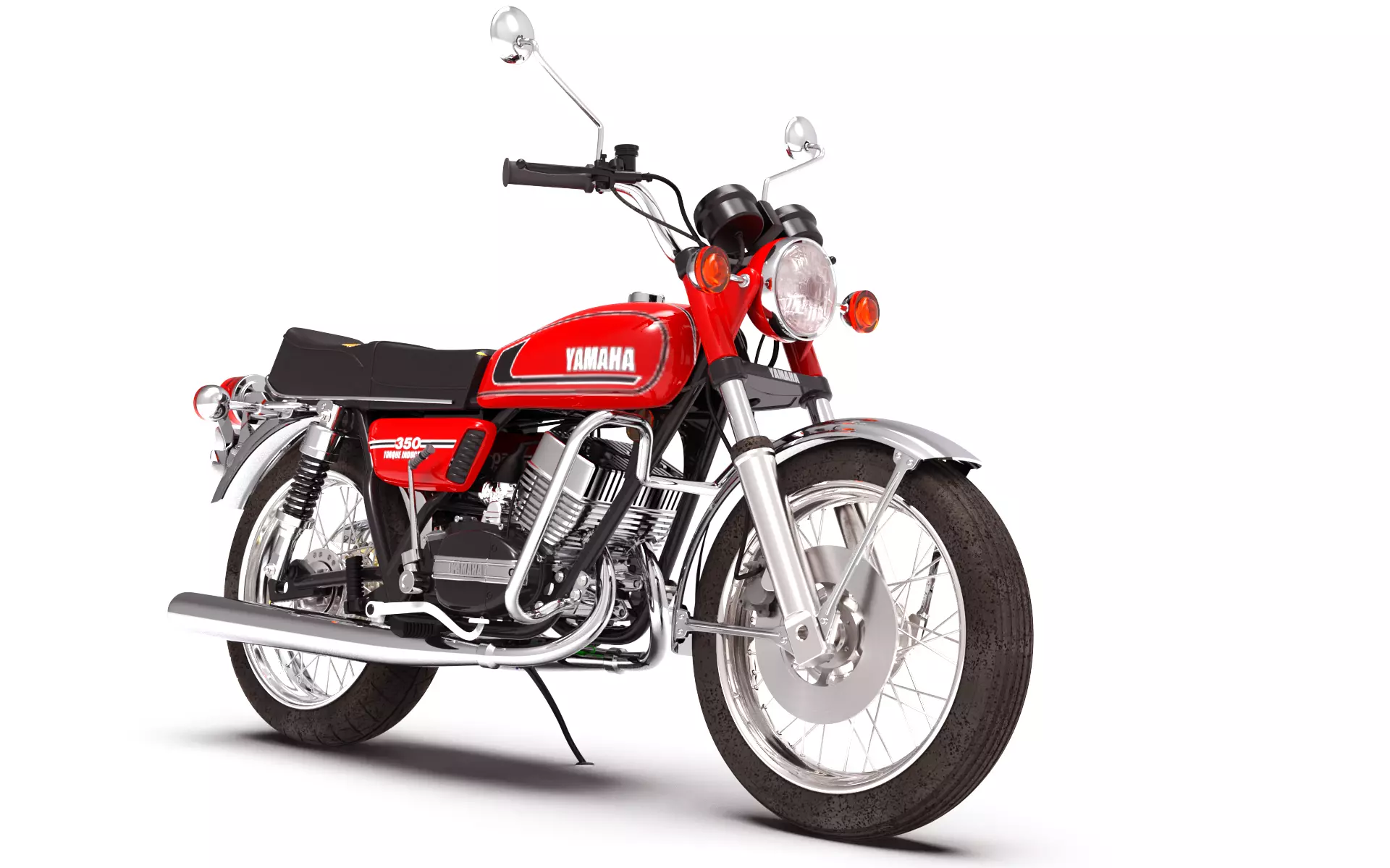 Yamaha RD350 3D model