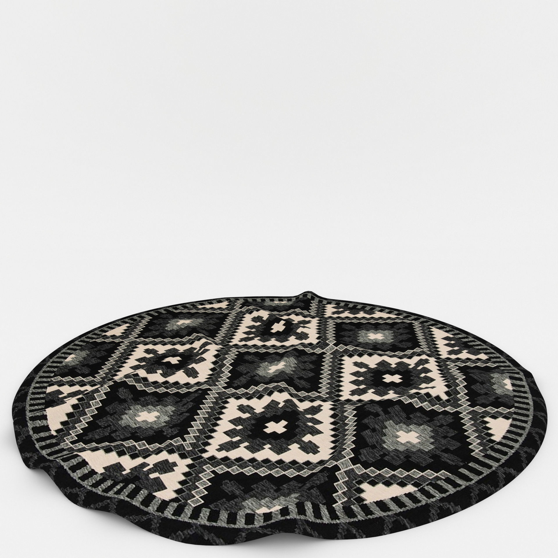 Rugs No 14 Low-poly 3D model_5