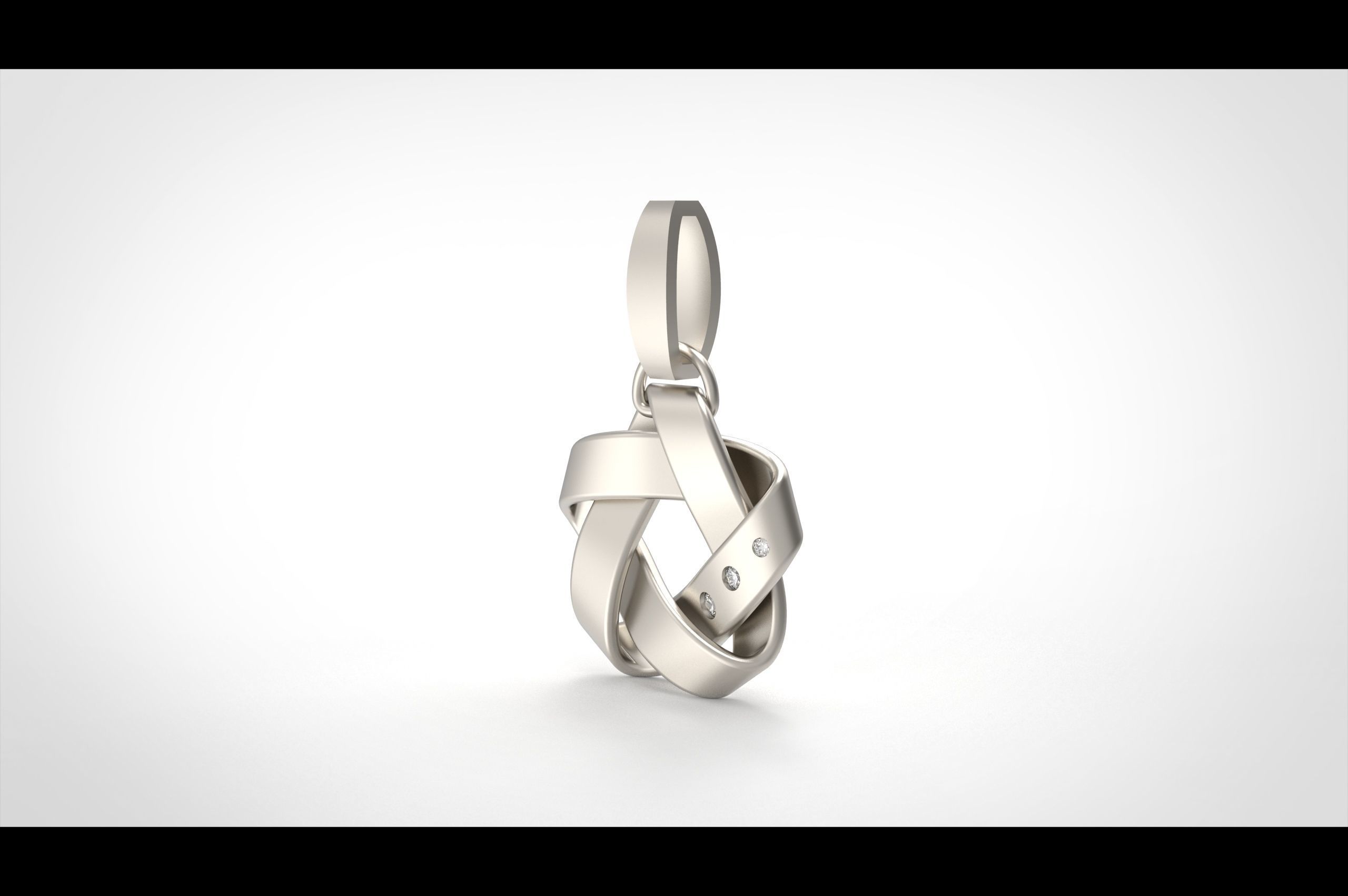 Model 321 Diamond Star Pendant 3D print model_2